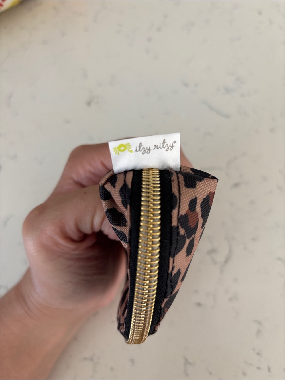 Itzy Ritzy Leopard Print Pacifier Holder - Picture 7 of 7